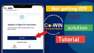 Cowin app otp problem | cowin app otp problem fixed |how to register in cowin |