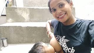 Breastfeeding vlogs in indian village latest husband #breastfeedingvlogs #trending #villagevlog