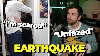 CDawgVA and Gigguk's Reactions to an Earthquake While Streaming Couldn't Be More Different