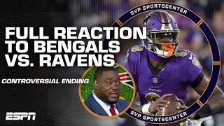  CONTROVERSIAL OT THRILLER  Bengals vs. Ravens FULL REACTION  | SC with SVP