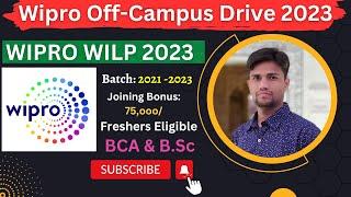 Wipro wilp 2023 - Eligibility Criteria, Registration process, Exam pattern Explained! | Apply Now