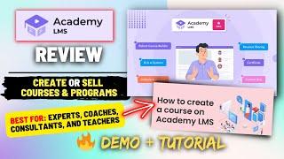 Academy LMS Review (LIFETIME DEAL) - Create & Sell Online Courses with Best WordPress LMS Plugin