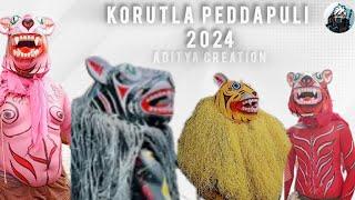 korutla Pedda Puli videos 2024 Aditya creation you tube channel