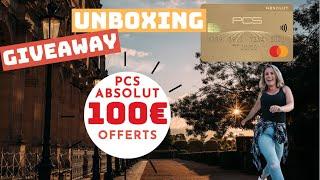 Carte PCS ABSOLUT : UNBOXING & AVIS