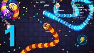 Snake Candy.IO Ep. 1 / Android iOS Mobile Gameplay HD (by MAGIC SEVEN)