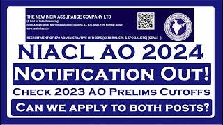 Check NIACL AO 2023 Prelims Cutoff, Can you apply to both posts?