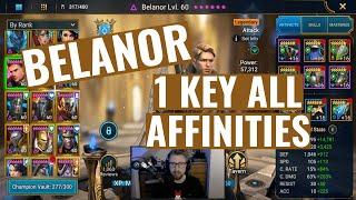 Belanor Bateater UNM Clan Boss - 1 key all Affinities! Raid Shadow Legends Guide