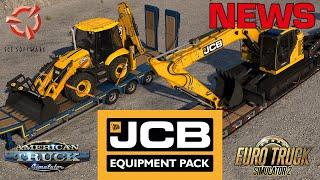 ETS2 & ATS NEWS  JCB Equipment Pack Release ᐅ Zusammenfassung
