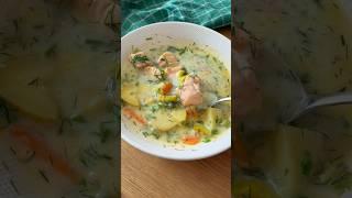 Lachs Suppe lecker für alle 