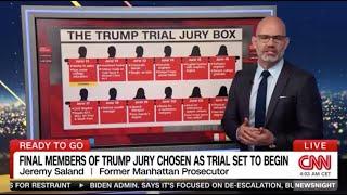 Former Manhattan Prosecutor Jeremy Saland Breaks Down Jury Selection in Trump's Trial on CNN