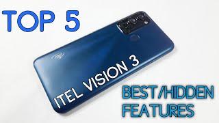 Itel Vision 3 Top 5 Best/Hidden Features | Tips & Tricks