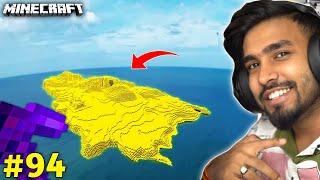 TECHNO GAMERZ BUILD A GOLD ISLAND IN MINECRAFT I TECHNO GAMERZ I UJJWAL GAMING