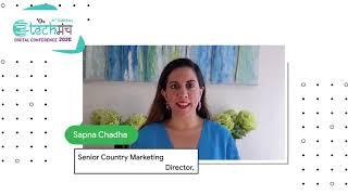 Sapna Chadha, Senior Country Marketing Director, Google India and Southeast Asia  at TechManch 2020