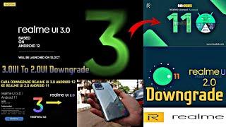 Realme 3.0 UI To 2.0 UI Downgrade | 2 Month Experience | Downgrade Realme ui 3.0 to 2.0 Realme 8