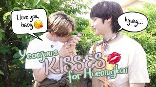 Yeonjun loves KISSING Hueningkai