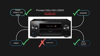 Can the Pioneer Elite VSX-LX505 Preamp Outs Drive External Amps?