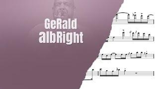 "Anniversary" - Gerald Albright -  Alto Sax Transcription 