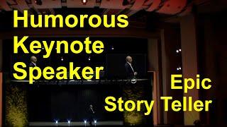 Epic Story Teller And A Funny Keynote Speaker - Ethics and Fraud