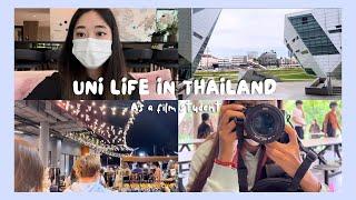 uni life in Thailand: film student, vlog, day in my life, Bangkok University