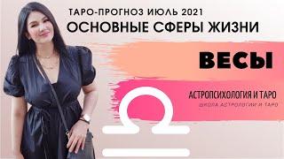 ВЕСЫ ТАРО ПРОГНОЗ НА ИЮЛЬ 2021