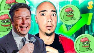 PEPE COIN GETS ENDORSED BY ELON MUSK!