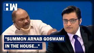 Privilege Motion Moved Against Arnab Goswami In Maharashtra Assembly