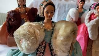 Peggy Nisbet dolls - identifying the six wives of Henry Vlll [ historical series]