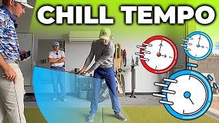 Energize Your Backswing Then CHILL For Proper Golf Swing TEMPO w/ @elitegolfschools