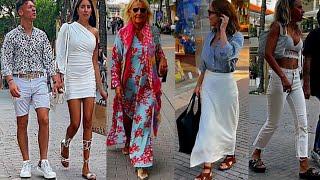 Street style from ItalyBeautiful Summer Fashion 2023/Summer Dresses.