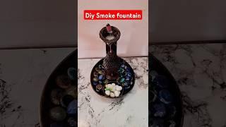 Diy smoke fountain from waste #shorts#viralvideo#youtubeshorts