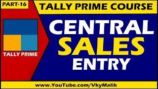 Inter State Sale Entry With GST in Tally Prime | Sale Entry With GST in Tally Prime | Tally Prime