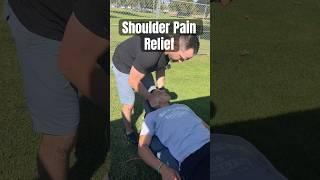 Shoulder Pain Relief ASMR #chiropractic #shorts