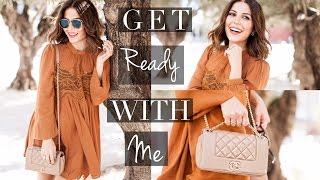 Get Ready With Me | Fall Makeup & Outfit GRWM