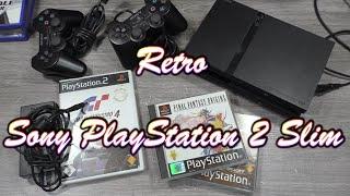 Retro Sony PlayStation 2 Slim SCPH-70004/90004 Unboxing | HD+ | German/Deutsch
