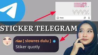 Cara Buat Sticker Telegram Terbaru 2024