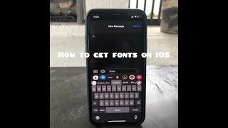 How To Get Fonts On An iPhone #Shorts