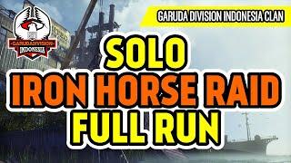 Solo Iron Horse Raid (practicing) FULL RUN | The Division 2 | Garuda Division Indonesia Clan