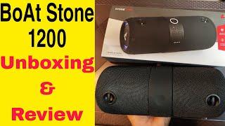 BoAt Stone 1200 14 Watt Stereo Speaker Unboxing and Review in 2024 | Amazon Unit Unboxing