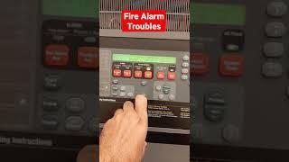 Fire Alarm Panel Troubles | Simplex Fire Alarm Panel | Fire Alarm Sound | Fire Alarm System