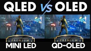 Samsung Neo QLED Mini LED QN900D vs Samsung S95D QD-OLED | Premium TV Comparison