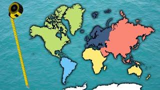 7 Continents Size Comparison | Kxvin