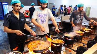 Pakistani Food - GOAT RIBS AND MUTTON STEW Karahi Karachi Pakistan