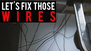 HOW TO: BETTER DESK CABLE MANAGEMENT - The Jerry Neutron Way