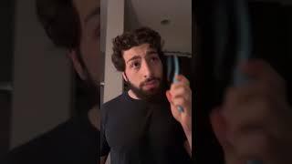 At home Beard trim tutorial