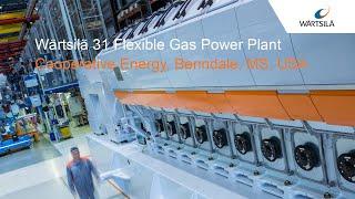 Flexible Gas Power Plant Wärtsilä 31SG | Cooperative Energy, Benndale