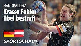 Deutschland - Österreich Highlights | Handball-EM 2024 | Sportschau
