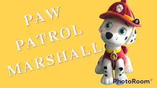 How to make Paw Patrol Marshall in fondant