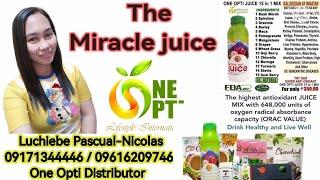 Opti Juice Presentation- The Miracle Juice