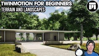 Landscaping, Plants and Terrain Editing in Twinmotion - BEGINNER TUTORIAL