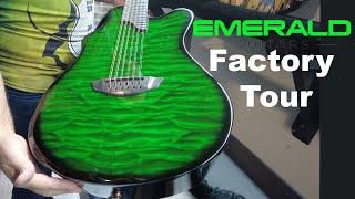 IRELAND'S BIGGEST GUITAR FACTORY -  Emerald Guitars